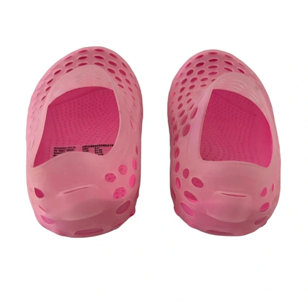 (NWT) Kids Pink Slip-On Water Shoes | Toddler Girl Size 5/6